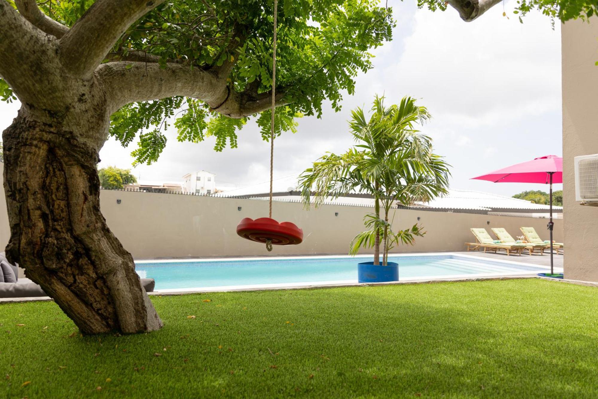 Villa Familiewoning Met Prive Zwembad Willemstad Exterior foto